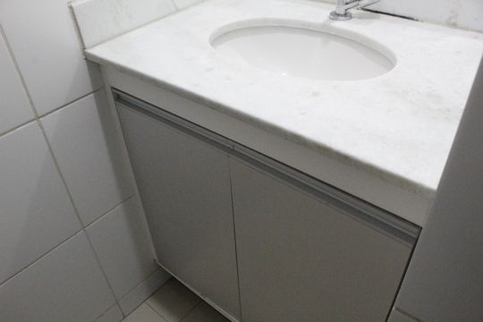 Banheiro Social de apartamento para alugar com 2 quartos, 50m² em Jacarepaguá, Rio de Janeiro
