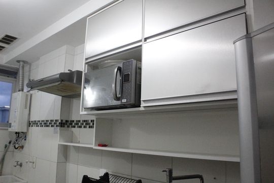 Cozinha de apartamento para alugar com 2 quartos, 50m² em Jacarepaguá, Rio de Janeiro