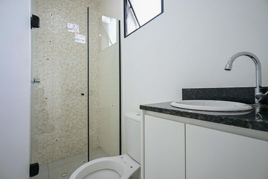 Banheiro Suíte de apartamento para alugar com 1 quarto, 39m² em Vila Ernesto, São Paulo