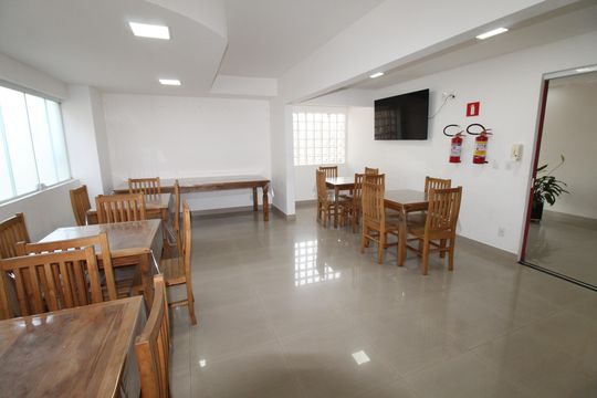 Área comum - Salão de festas de apartamento para alugar com 2 quartos, 62m² em Jardim América, São José dos Campos