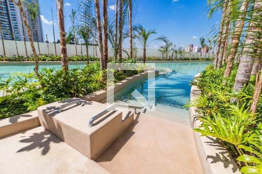 Área comum - Piscina de apartamento à venda com 1 quarto, 53m² em Alphaville Empresarial, Barueri
