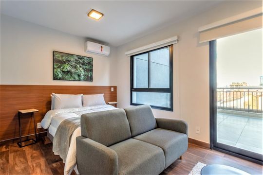 Studio de kitnet/studio à venda com 1 quarto, 44m² em Vila Dom Pedro I, São Paulo