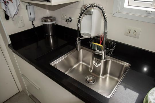 Cozinha de apartamento para alugar com 2 quartos, 153m² em Vila Clementino, São Paulo