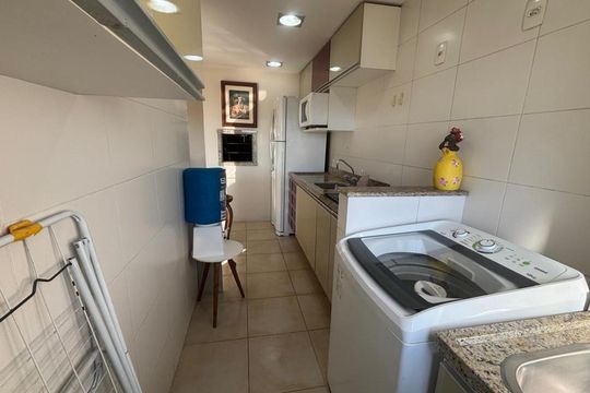 Área de serviço de apartamento à venda com 2 quartos, 76m² em Centro, Novo Hamburgo