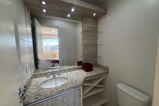 Lavabo de apartamento à venda com 2 quartos, 76m² em Centro, Novo Hamburgo