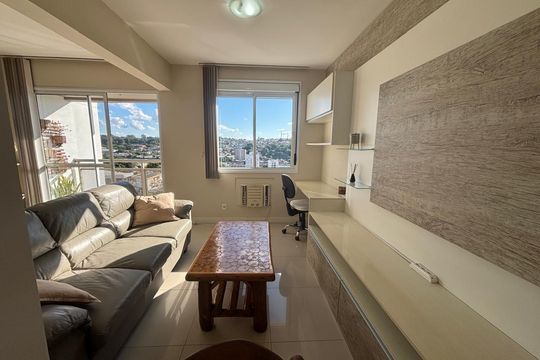 Sala de apartamento à venda com 2 quartos, 76m² em Centro, Novo Hamburgo