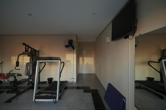 Área comum - Academia de apartamento para alugar com 3 quartos, 87m² em Vila Lea, Santo André