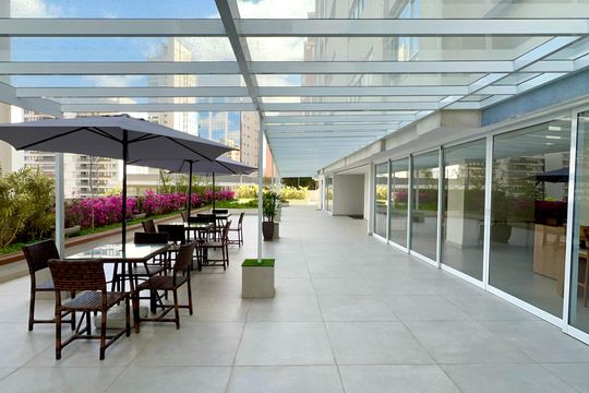 Área comum de apartamento para alugar com 3 quartos, 125m² em Paraíso, São Paulo
