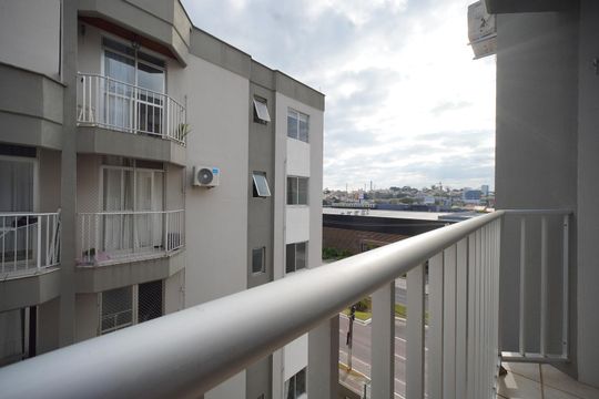 Varanda da Sala de apartamento para alugar com 1 quarto, 42m² em Abraão, Florianópolis