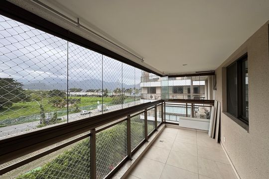 Varanda de apartamento para alugar com 4 quartos, 169m² em Recreio dos Bandeirantes, Rio de Janeiro