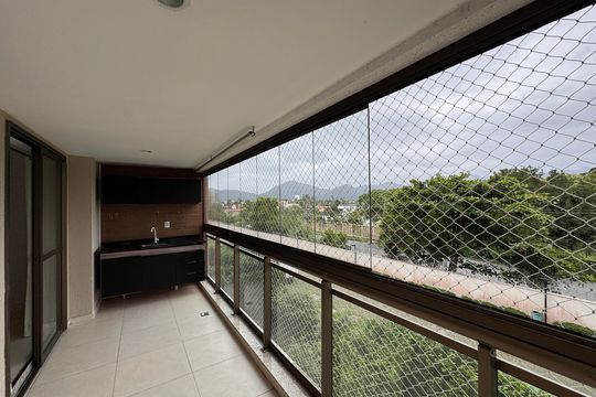 Varanda de apartamento para alugar com 4 quartos, 169m² em Recreio dos Bandeirantes, Rio de Janeiro