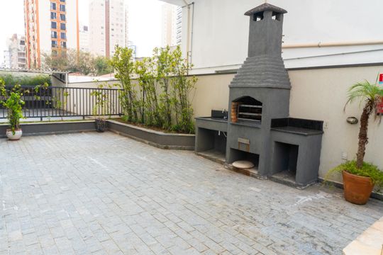 Área comum - Churrasqueira de apartamento à venda com 5 quartos, 290m² em Vila Mascote, São Paulo