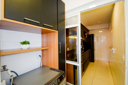 Área de Serviço de apartamento para alugar com 1 quarto, 74m² em Vila Augusta, Guarulhos