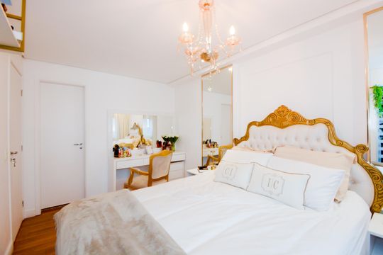 Suíte de apartamento para alugar com 1 quarto, 74m² em Vila Augusta, Guarulhos