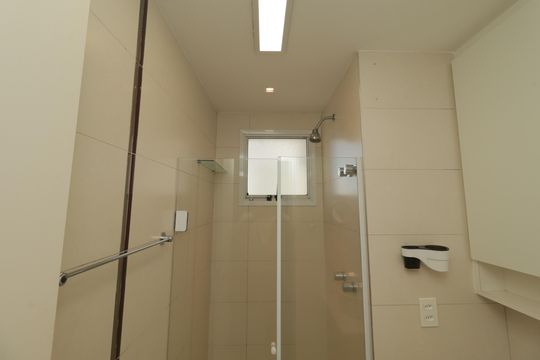 Banheiro da Suíte de apartamento para alugar com 3 quartos, 94m² em Vila Mariana, São Paulo