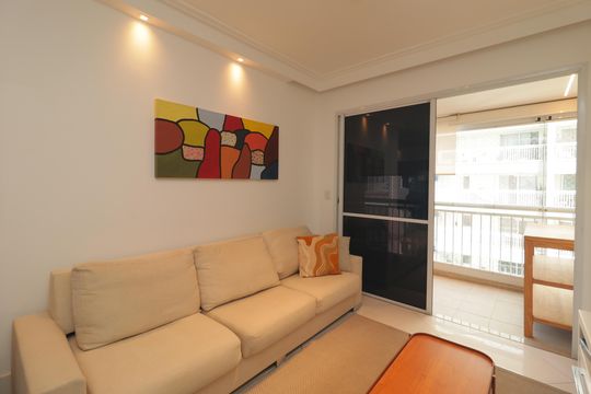 Sala de apartamento para alugar com 3 quartos, 94m² em Vila Mariana, São Paulo