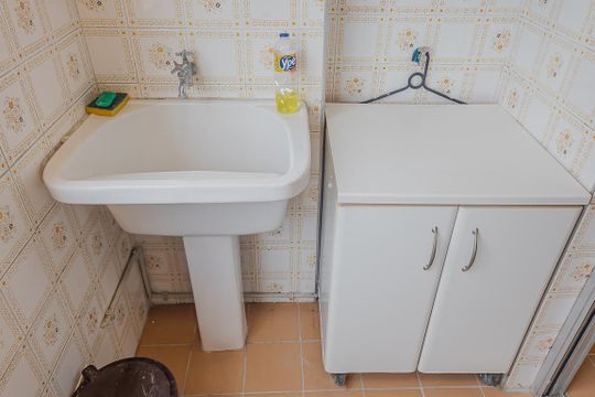 Área de Serviço de apartamento para alugar com 4 quartos, 150m² em Pinheiros, São Paulo