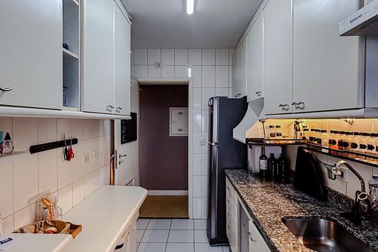 Cozinha de apartamento para alugar com 3 quartos, 70m² em Chácara Santo Antônio (zona Leste), São Paulo