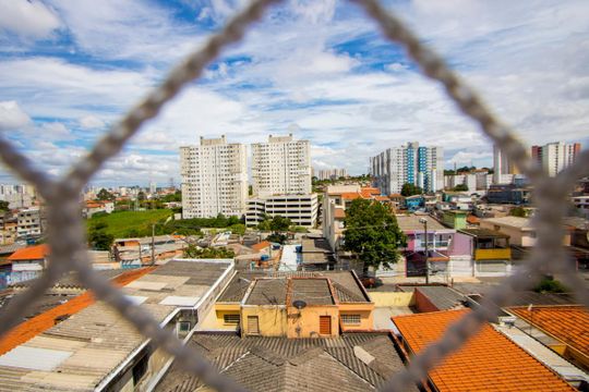 Vista do quarto 1 de apartamento à venda com 2 quartos, 94m² em Jardim Cristiane, Santo André