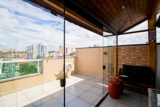 Espaço gourmet de apartamento à venda com 2 quartos, 94m² em Jardim Cristiane, Santo André