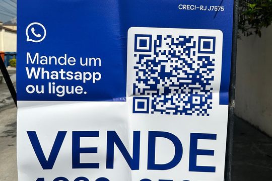 Placa de casa de condomínio à venda com 2 quartos, 103m² em Engenho Novo, Rio de Janeiro