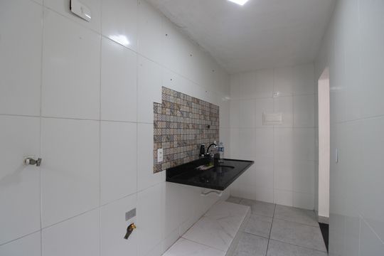 Cozinha de apartamento à venda com 2 quartos, 47m² em Taquara, Rio de Janeiro