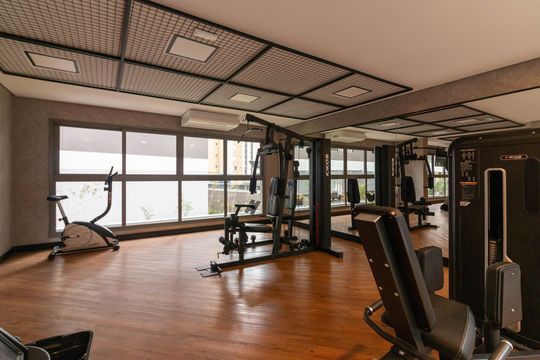 Área comum - Academia de apartamento à venda com 1 quarto, 30m² em Vila Nova Conceição, São Paulo