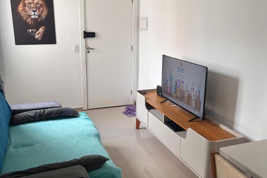 Sala de apartamento à venda com 2 quartos, 50m² em Campo Grande, Rio de Janeiro