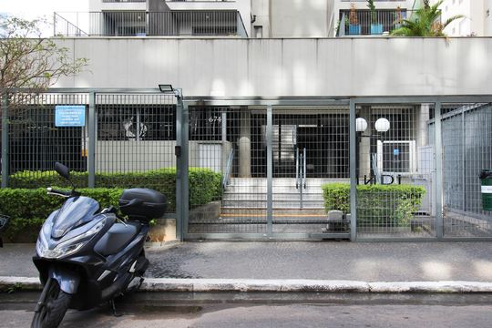 Fachada de kitnet/studio à venda com 1 quarto, 35m² em Vila Olímpia, São Paulo