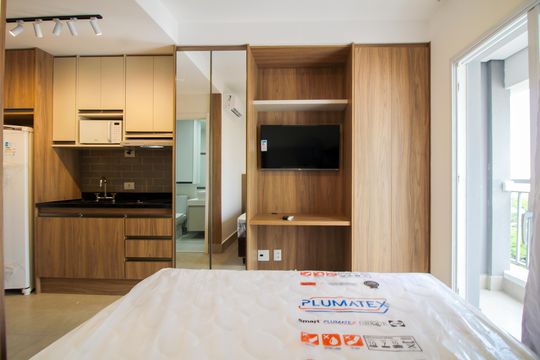 Studio de kitnet/studio para alugar com 1 quarto, 24m² em Belenzinho, São Paulo