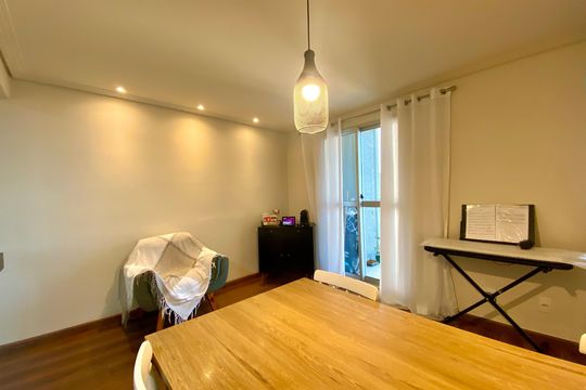 Sala de Jantar de apartamento à venda com 2 quartos, 69m² em Vila São Ricardo, Guarulhos