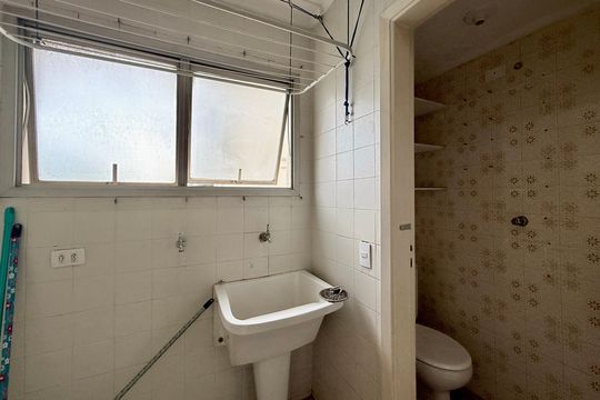 Área de Serviço de apartamento para alugar com 2 quartos, 60m² em Campo Belo, São Paulo