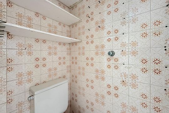 Banheiro de Serviço de apartamento para alugar com 2 quartos, 60m² em Campo Belo, São Paulo