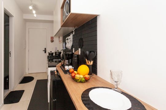 Studio  de kitnet/studio à venda com 1 quarto, 24m² em Brooklin Paulista, São Paulo
