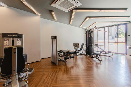 Área comum - Academia de kitnet/studio para alugar com 1 quarto, 21m² em Vila Mariana, São Paulo