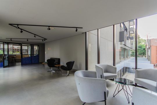Área comum de kitnet/studio para alugar com 1 quarto, 21m² em Vila Mariana, São Paulo