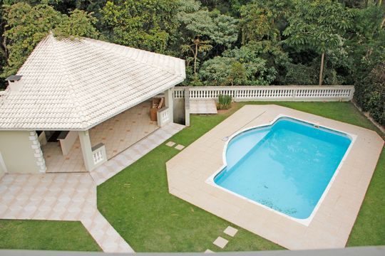 Vista da Varanda do Quarto de casa de condomínio à venda com 5 quartos, 680m² em Vila Savian, Vinhedo