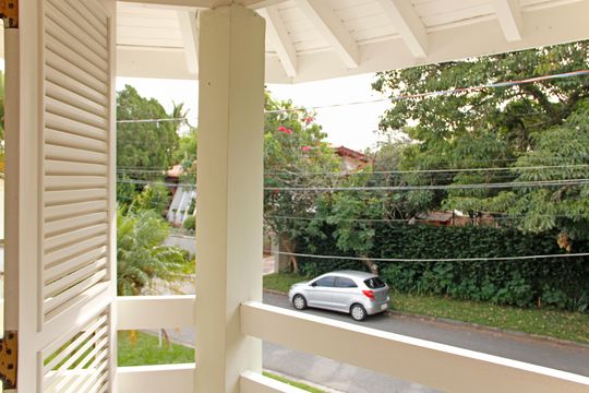 Varanda da Suíte 3 de casa de condomínio à venda com 5 quartos, 680m² em Vila Savian, Vinhedo