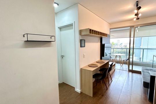 Cozinha de kitnet/studio à venda com 1 quarto, 39m² em Macedo, Guarulhos