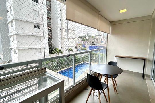 Sacada  de kitnet/studio à venda com 1 quarto, 39m² em Macedo, Guarulhos