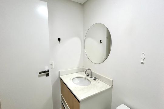 Banheiro de kitnet/studio à venda com 1 quarto, 39m² em Macedo, Guarulhos