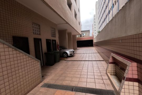 Área comum de apartamento para alugar com 1 quarto, 45m² em José Menino, Santos
