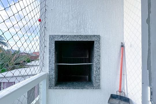 Varanda de apartamento para alugar com 2 quartos, 55m² em Ingleses do Rio Vermelho, Florianópolis