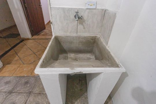Área de serviço  de casa para alugar com 1 quarto, 60m² em Vila Florida, São Bernardo do Campo