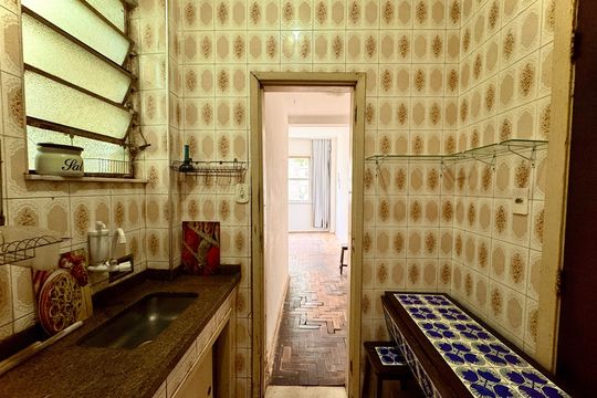 Cozinha de apartamento à venda com 2 quartos, 79m² em Centro, Rio de Janeiro