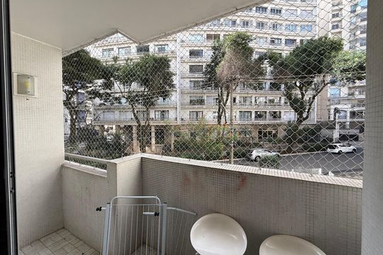 Varanda de apartamento à venda com 2 quartos, 100m² em Santa Cecilia, São Paulo