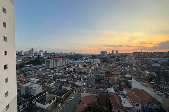 Vista da Sacada de apartamento à venda com 2 quartos, 33m² em Vila Pierina, São Paulo