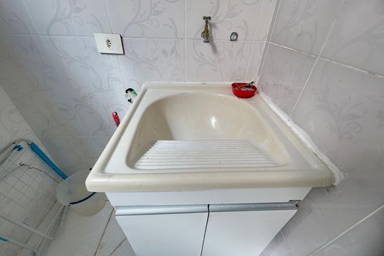 Área de Serviço de apartamento para alugar com 1 quarto, 28m² em Jardim Flor da Montanha, Guarulhos