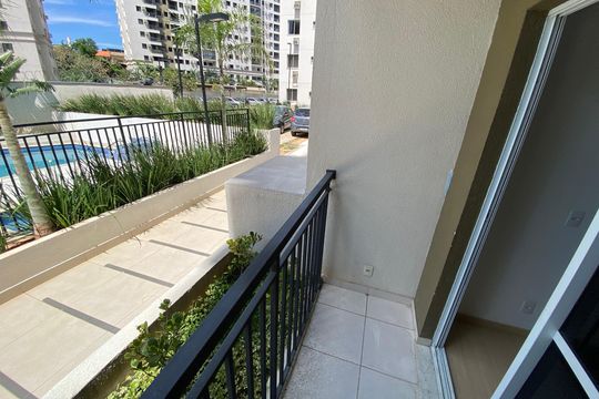 Varanda da Sala de apartamento à venda com 2 quartos, 48m² em Del Castilho, Rio de Janeiro