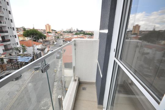 Sacada do Quarto 1 de apartamento para alugar com 2 quartos, 40m² em Vila Guilherme, São Paulo